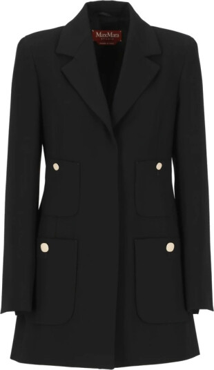 Max Mara Studio Dame Jakker Svart 4XS,
