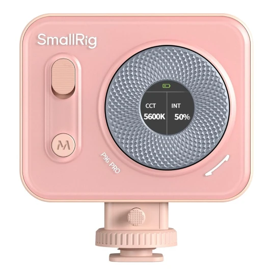 SmallRig 4786 Vibe P96 Pro Mini LED Video Light Pink SmallRig 4786 Vibe P96 Pro Mini LED Video Light Pink