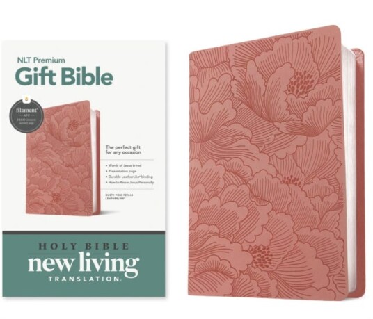 NLT Premium Gift Bible, Filament Enabled, Dusty Pink NLT Premium Gift Bible, Filament Enabled, Dusty Pink
