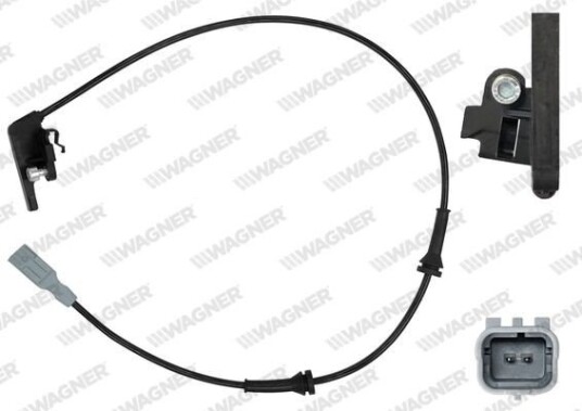 Sensor, ABS WAGNER ABS00361