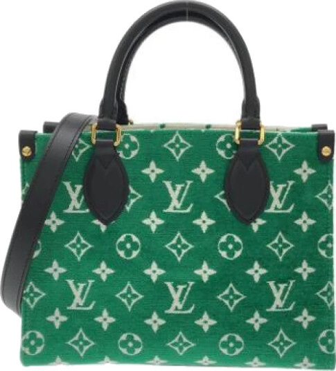 Louis Vuitton Vintage Dame Grønn ONE SIZE Louis Vuitton Vintage Dame Grønn ONE SIZE