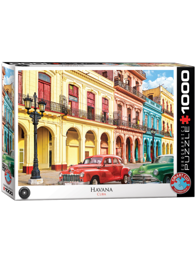 Eurographic La Havana Cuba Smart Cut 1000 Eurographic La Havana Cuba Smart Cut 1000