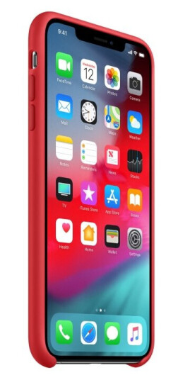Apple - (Product) Red - Baksidedeksel For Mobiltelefon - Silikon - Rød - For Iphone Xs Max