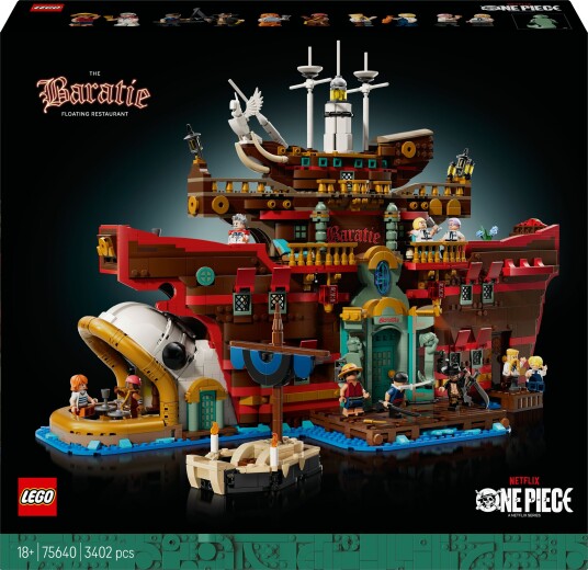 LEGO ONE PIECE 75640 Baratie den flytende restauranten LEGO ONE PIECE 75640 Baratie den flytende restauranten