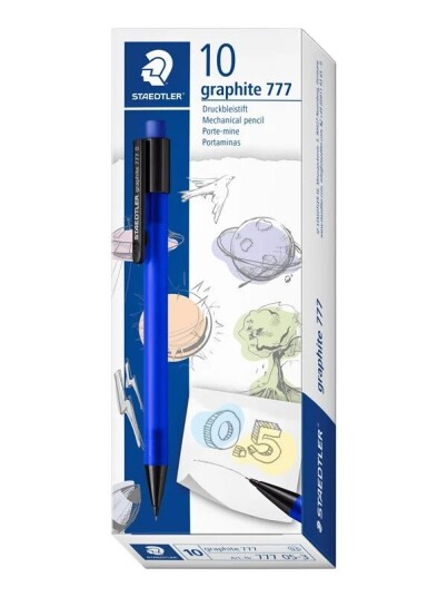 Staedtler Mechanical pencil graph.B 10 pcs 05mm Blue