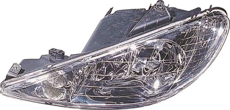 Frontlykter ABAKUS 550-1121R-LD-EM