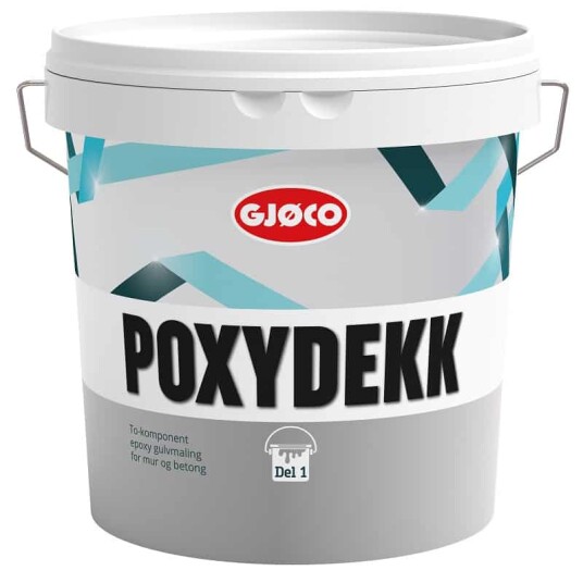 Gjøco Poxydekk Del 1 Lys Grå 2,1 liter