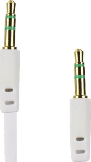 Kabel Partner Tele.Com Jack 3,5 Mm Jack 3,5 Mm 1 M Hvit Kabel Partner Tele.Com Jack 3,5 Mm Jack 3,5 Mm 1 M Hvit