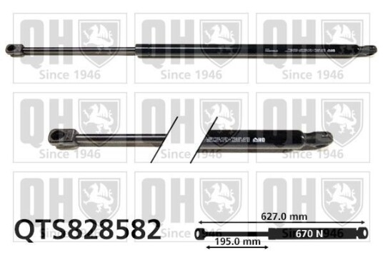 Baklukedemper QUINTON HAZELL QTS828582