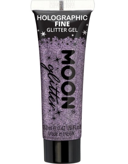 Lilla Holografisk Fint Glittergele Lilla Holografisk Fint Glittergele