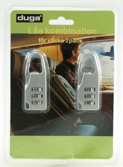 2 Pak Mini Kombinasjonslås Lås for kofferten