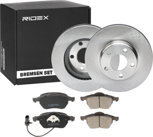 Bremseskiver og -klosser RIDEX 3405B0939