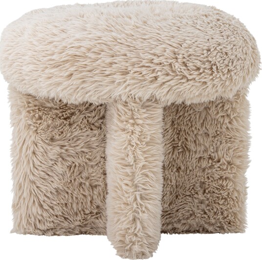 Bloomingville Frikka Pouf Cream Ø 43 CM Bloomingville Frikka Pouf Cream Ø 43 CM