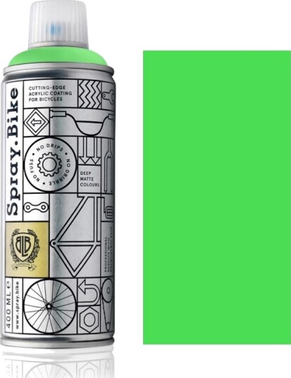 Spray.Bike Spraymaling 400 ml Neon Grønn Spray.Bike Spraymaling 400 ml Neon Grønn