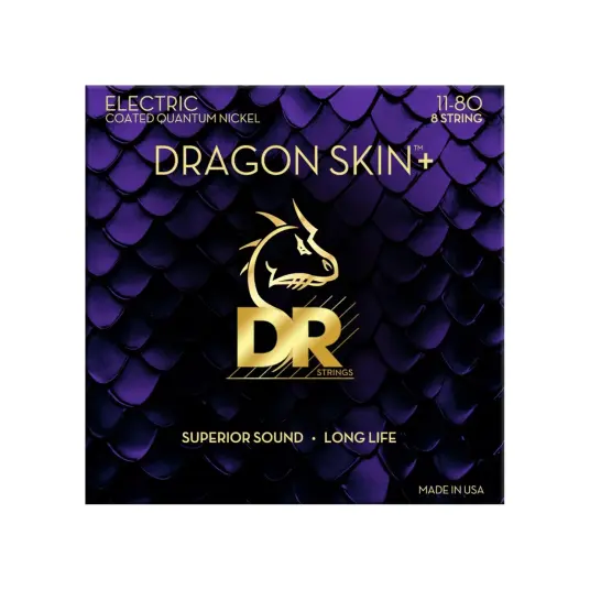 DR Strings Dragon Skin+ DEQ-11 Coated