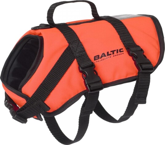 Redningsvest for kjæledyr BALTIC Pluto Pet Buoyancy aid orange 15-40 kg