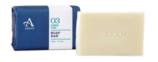 Arran Sense of Scotland Apothecary Seaweed & Sage Soap Bar 300 g
