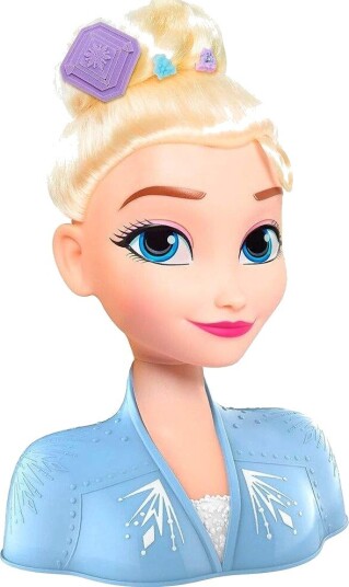 Northix Frozen 2 Elsa-bystefigur samleobjekt detaljert design