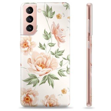 Samsung Galaxy S21 5G TPU-deksel Floral