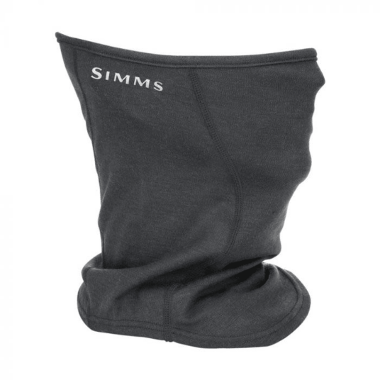 Simms Lightweight Wool Neck Gaiter Carbon