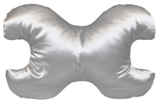 Save My Face Le Grand Large Pillow w. 100% Silk Cover Silver
