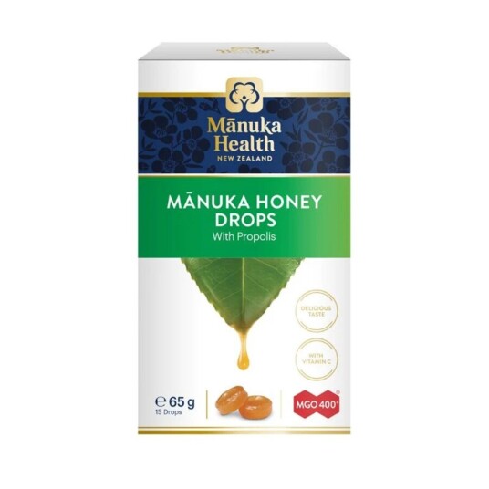 Manuka Health honning drops med propolis 65 g Manuka Health honning drops med propolis 65 g
