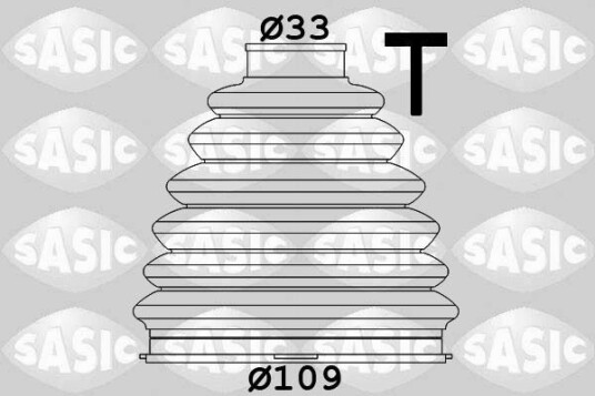Sasic Mansjett drivaksel SASIC 1900004