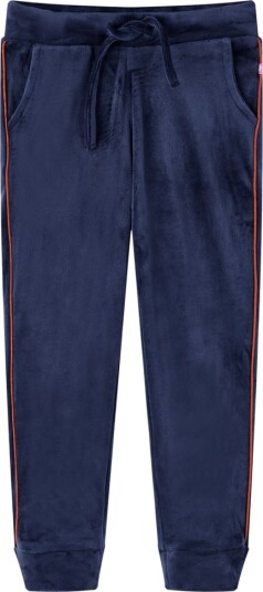 Joggebukser for barn marineblå 128