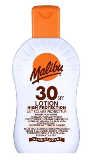 Malibu SPF 30 Solkrem med Vitaminrik Beskyttelse 200ml Malibu SPF 30 Solkrem med Vitaminrik Beskyttelse 200ml