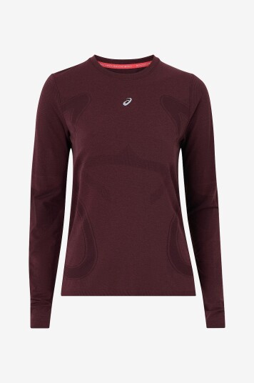 Asics   Treningstopp Road Seamless LS   Rød