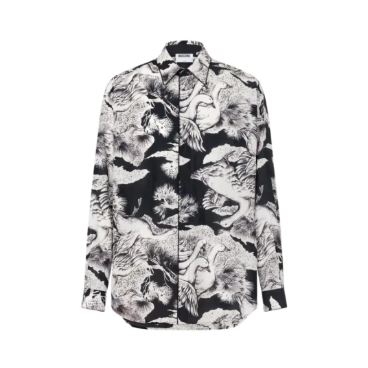 Moschino Herre Skjorter Hvit S, Moschino Herre Skjorter Hvit S,