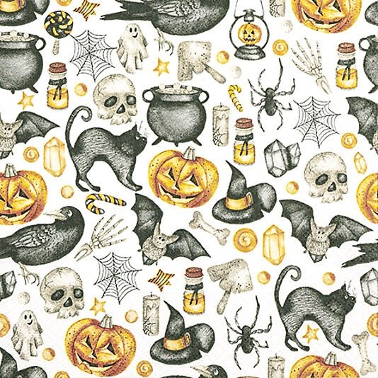 Jernia Servietter 33x33cm hocus pocus