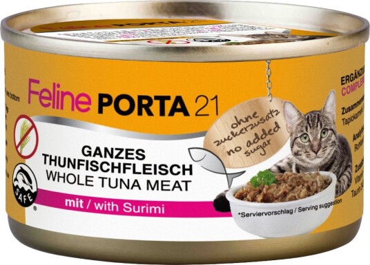 Feline Porta 21 Tunfisk Med Surimi 6 X 90 G
