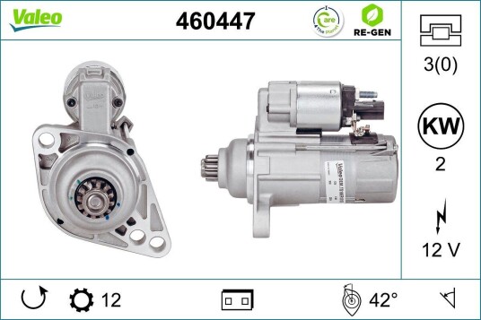 Starter VALEO 460447 Starter VALEO 460447