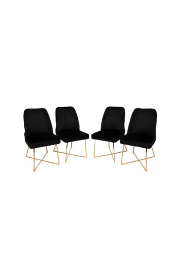 Hanah Home Sett med stoler Madrid 4 stk. 1649794-01-0 1723498-03-0