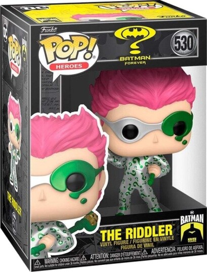 Northix Batman Forever Riddler POP-figur samlerbar vinylleketøy