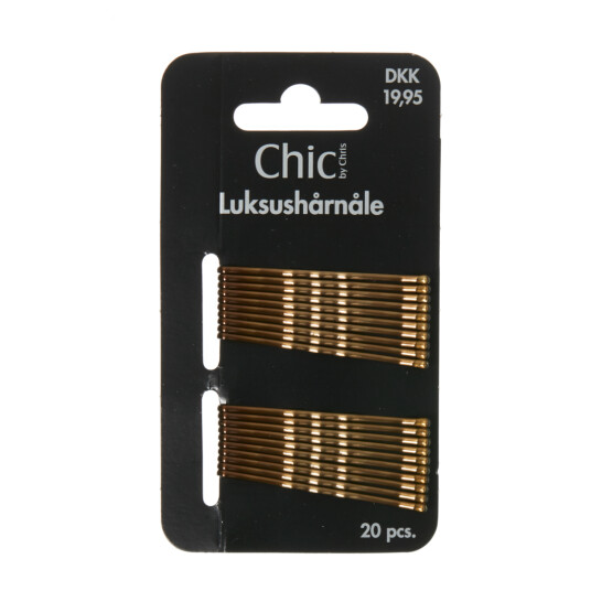 CHICBYCHRIS HÅRNÅLER 20 STK BRUN CHICBYCHRIS HÅRNÅLER 20 STK BRUN