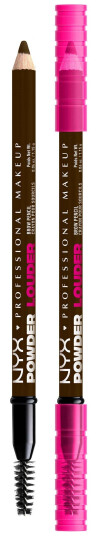 NYX PROFESSIONAL MAKEUP Powder Louder Brow Pen 06 Ash Brown