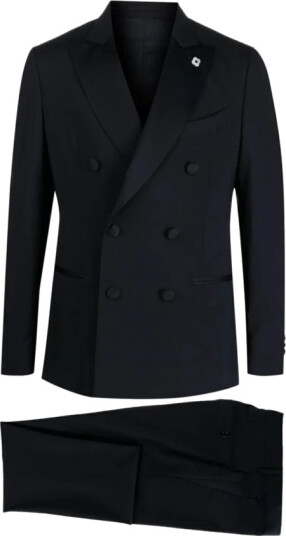 Lardini Herre Dress Blå L,
