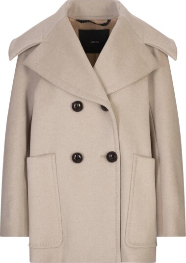 Max Mara Dame Frakker Grå S, Max Mara Dame Frakker Grå S,