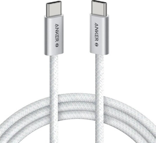 Anker Zalo 240W USB-C Ladekabel 1,8m Hvit - Høyhastighetslading