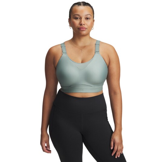 UA Infinity High 2.0 Bra Silica Green XS A-C