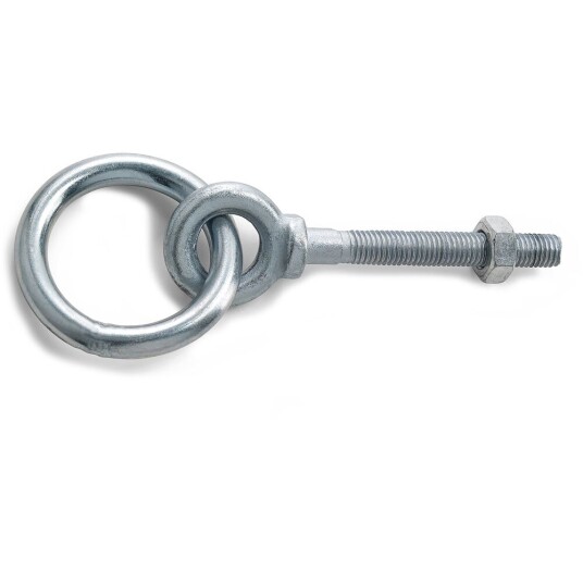 Habo Øyebolt Med Ring M10x75 Ø45 Elf Sb Forankring Med Ring Maskingjenger