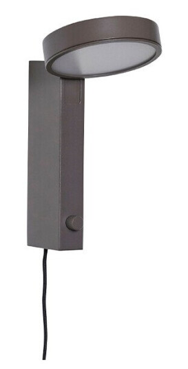 Crea Vegglampe Brown - Hübsch Crea Vegglampe Brown - Hübsch