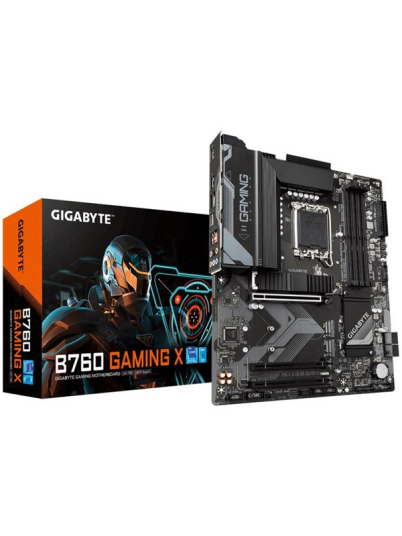 Gigabyte B760 Gaming X Hovedkort ATX med DDR5 Støtte og LGA 1700 Socket