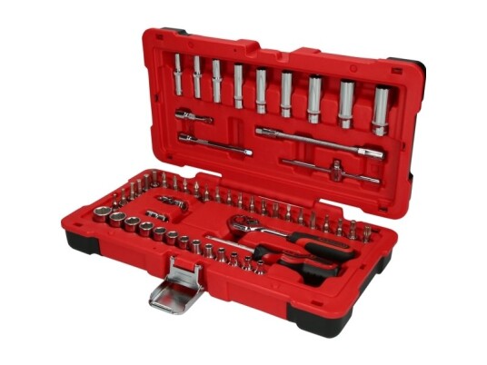 Ks Tools 958.0654 Støpselsett 1/4" 54 Hoder Kromvanadiumstål 1,89 Kg Ks Tools 958.0654 Støpselsett 1/4" 54 Hoder Kromvanadiumstål 1,89 Kg
