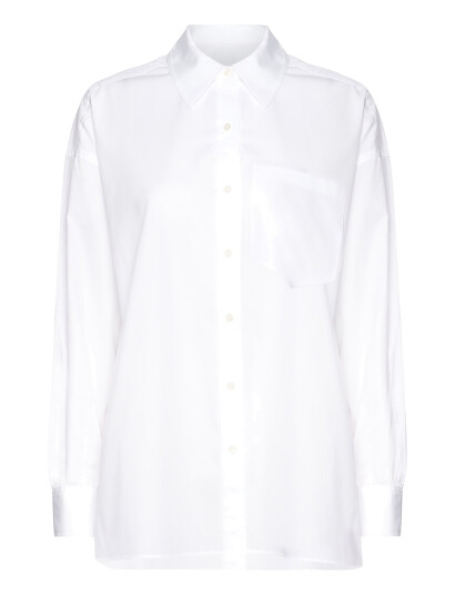 Scotch & Soda Core Girlfriend Poplin Shirt - White - 38