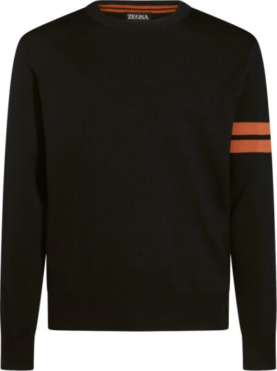 Zegna Herre Strikkevarer Svart M, Zegna Herre Strikkevarer Svart M,