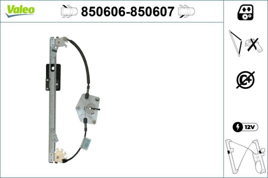 Vindusheis VALEO 850606 Vindusheis VALEO 850606