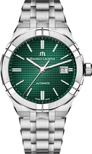 Maurice Lacroix Herreklokke AI6008 SS002 630 1 Aikon Grønn/Stål